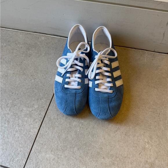 adidas Shoes - Adidas Tokyo Sneakers Blue and White